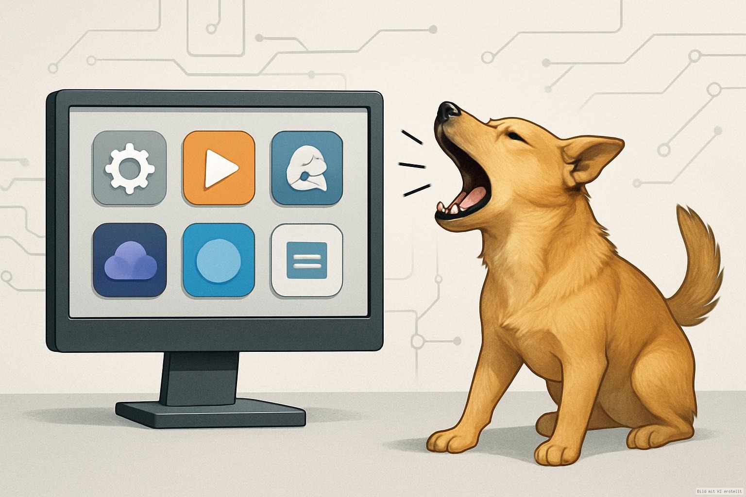Das Bellen des Hundes – LinuxFokus